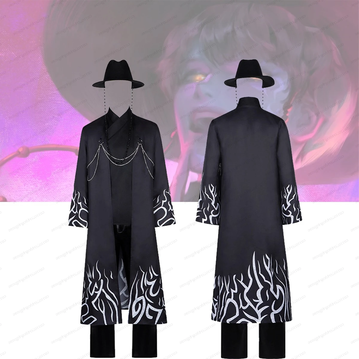 

KPop Demon Hunters Clothes Saja Boys Cosplay Costume Your Idol Performance Set Man Style Suit Hat Halloween Party For Adult Kids