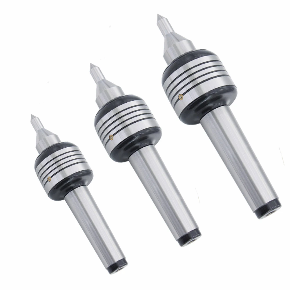 Cabeça dupla Cone Live Center para Morse Turning, Double Top Cone, Torno CNC Rotary Center, MT2 MT3 MT4 MT5