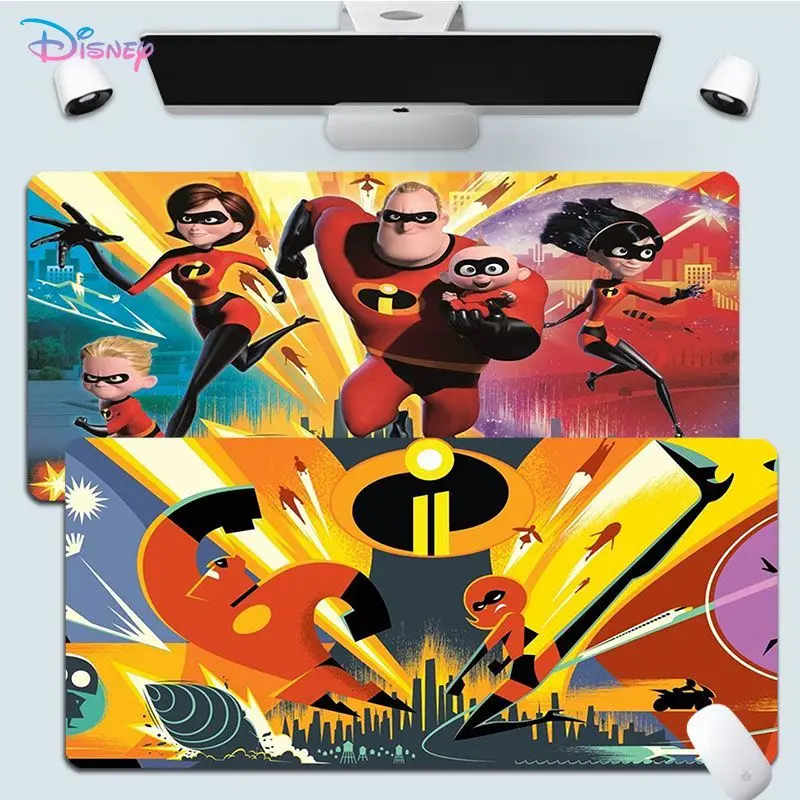 

Disney Incredibles Mousepad 90x40cm Big Keyboard Mat Table Mat Students Gamer Desktop Mousepad Gaming Mouse for PC Mouse Carpet