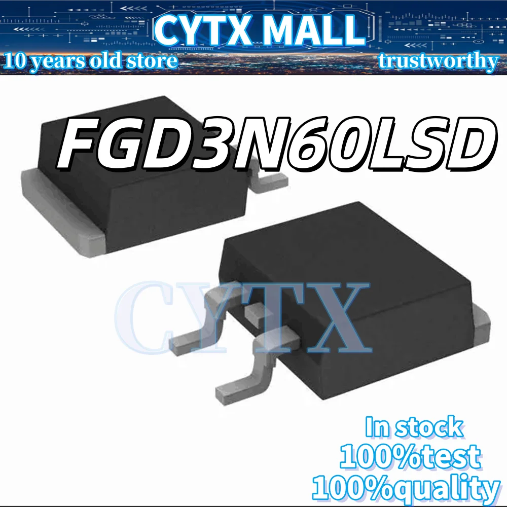 10PCS FGD3N60LSD 3N60LSD the quality is fine
