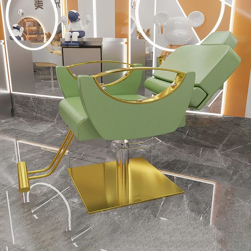 كرسي حلاق إسكندنافي فريد من نوعه كلاسيكي متعدد الاستخدامات وبسيط لصالونات تصفيف الشعر وأثاث شعر فاخر مخصص من Kapperstoel