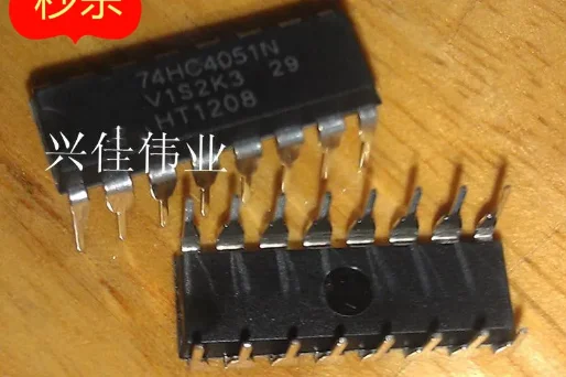 10PCS New 74HC4051N SN74HC4051N M74HC4051B1