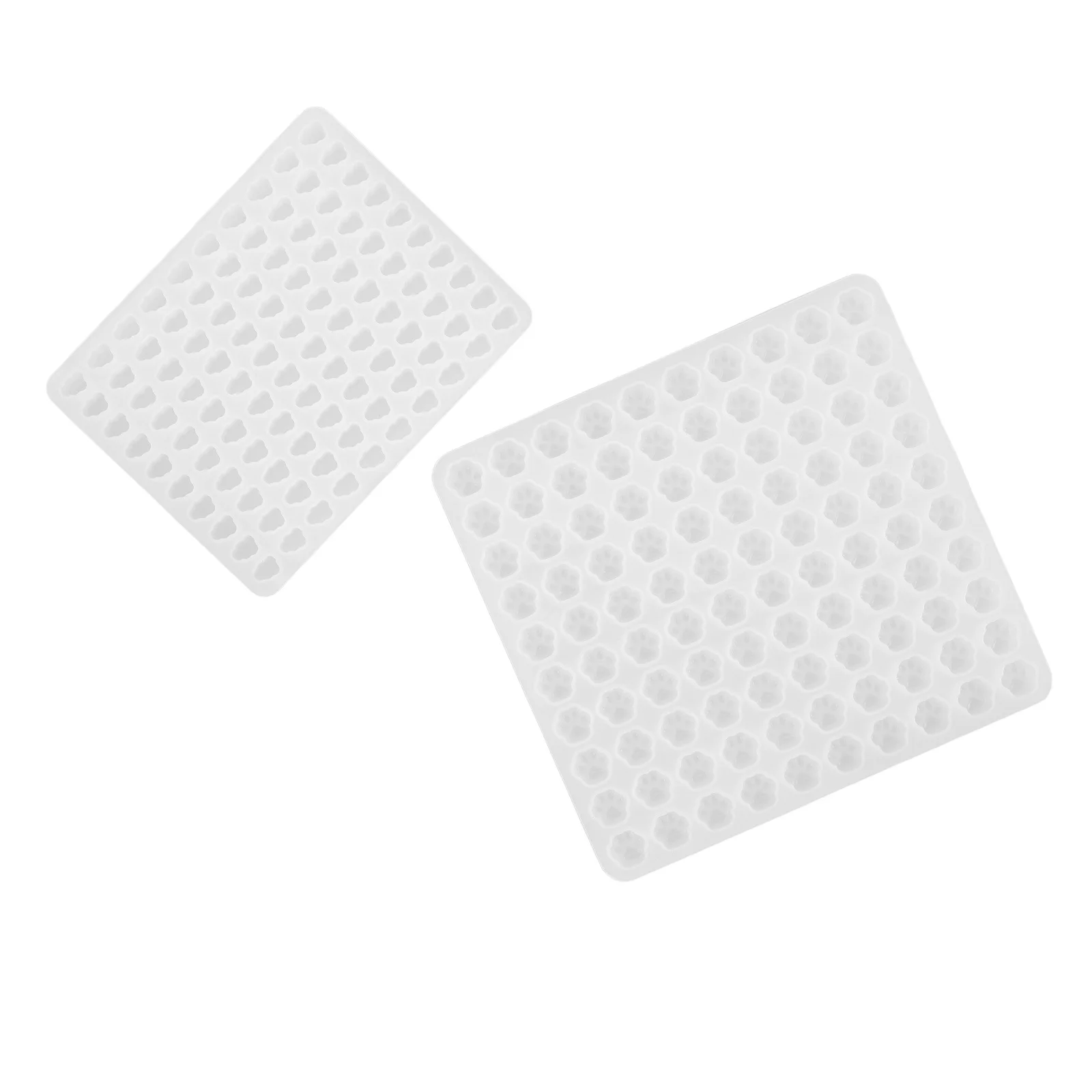 

2Pcs Silicone Wax Bead Sealing Molds DIY Flexible Paw Cloud Shape for Crafting Invitations Letters Wax Seal Supplies