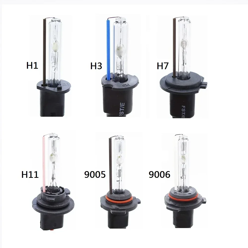 H7 35 واط 55 واط H3 H4 H8 H9 H11 HID زينون ضوء تحويل عدة المصباح لمبة سليم الصابورة 4300 كيلو 6000 كيلو 8000 كيلو استبدال مصباح هالوجين