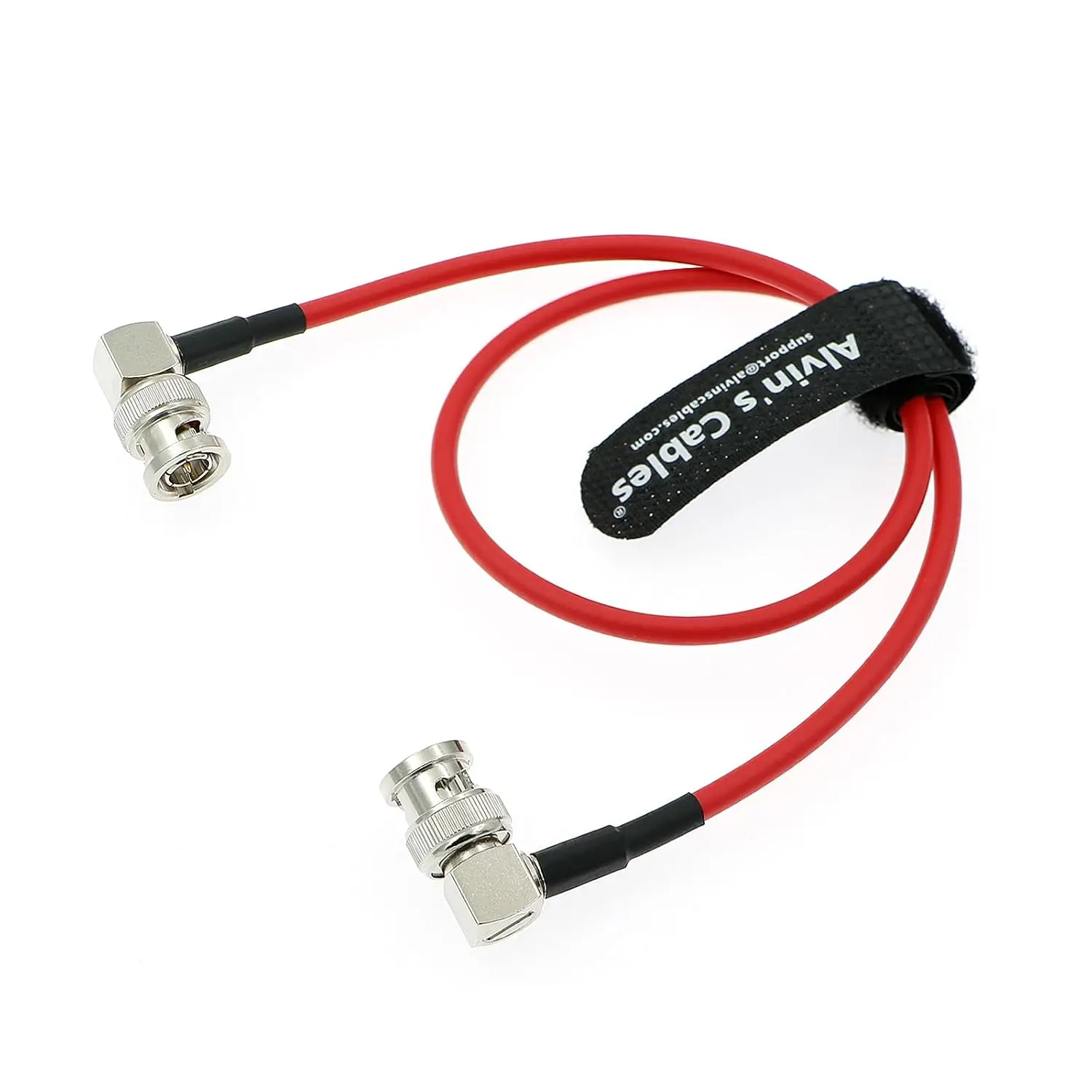 

Alvin's Cables 12G SDI Flexible Coaxial Cable BNC Male to Male Right Angle for RED Komodo| Atomos Monitor 75 Ohm Shielded Cable