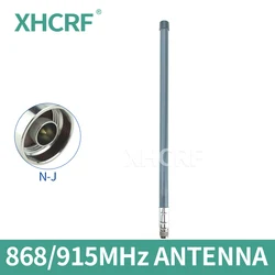 Antena LoRa 868 915 MHz para exteriores, convertidor de datos de entrada LoRaWAN, punto de acceso aéreo, N macho, 5.5dBi, 40cm