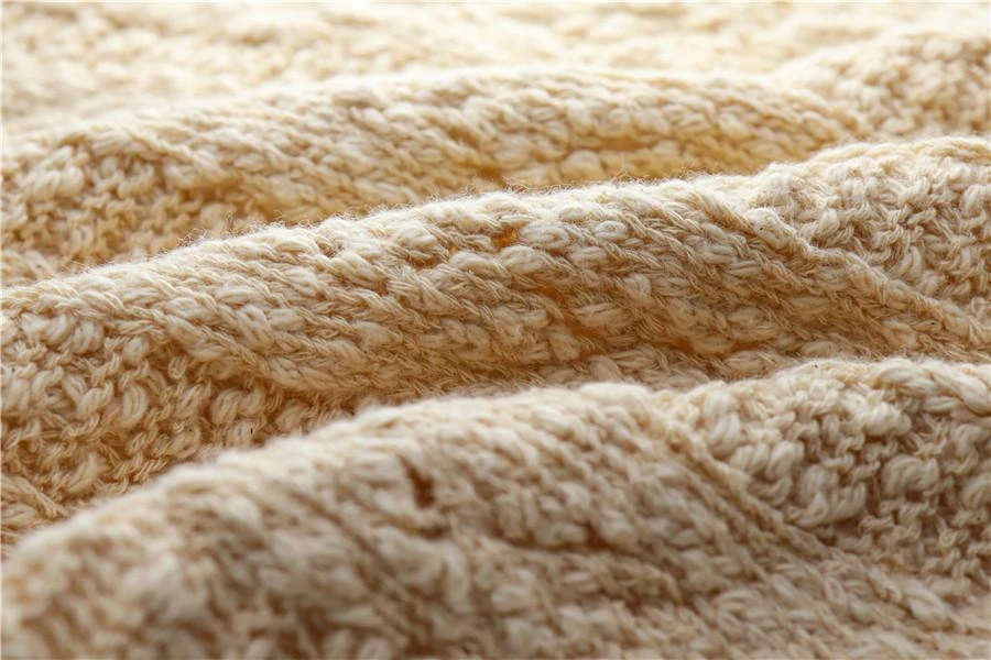 100% cotton sausage with large belly yarn suitable for handmade weaving
