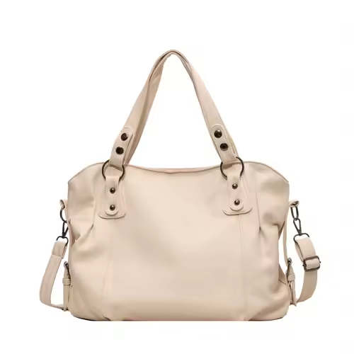 Women's Large Capacity Shoulder Casual Tote Bag Laptop Roomy Handbag Soft Leather Crossbody Business Black Big Bag A4 Sac A Main - Image 10