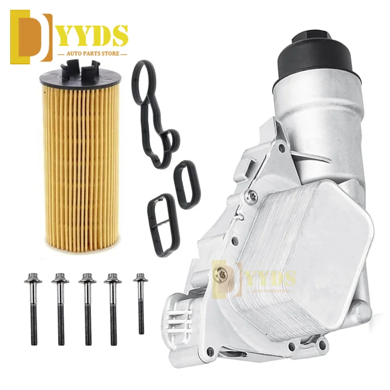 

Aluminum Oil Cooler 11428585235 For 14-19 Mini Cooper BMW i8 X1 X2 1.5L 2.0L F56 F55 F54 Engine Oil Filter Housing 11428511391