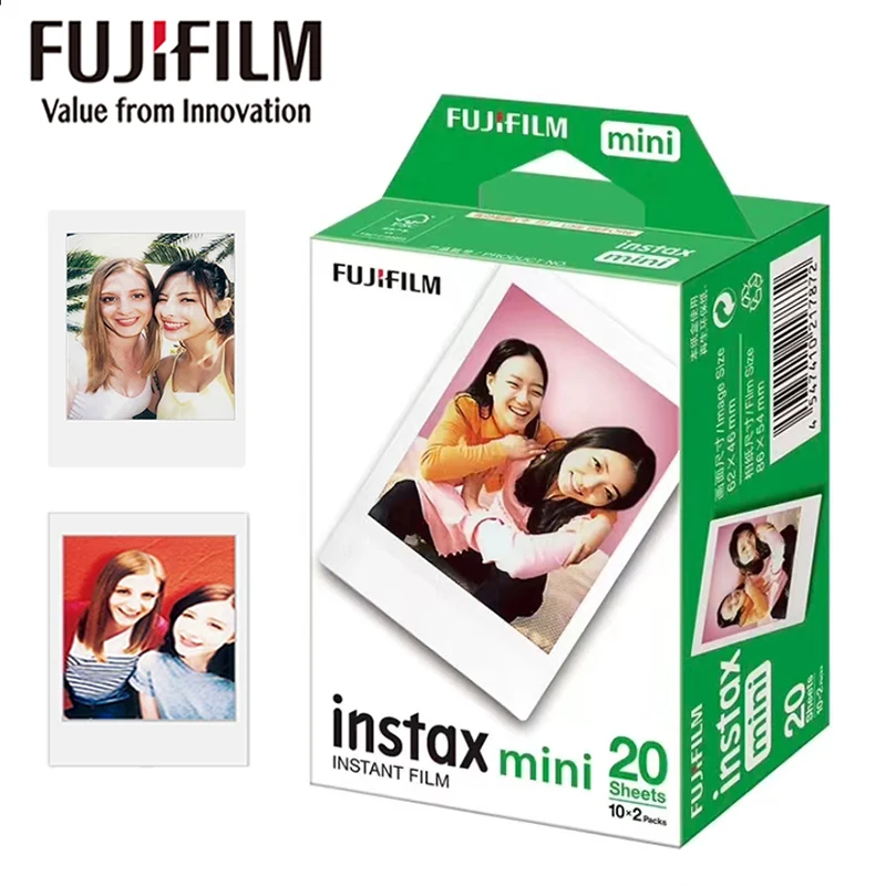 10/20/40 Sheets Fujifilm Instax Mini 12 Film Photo Paper For Mini LiPlay 40 99 SE Evo 70 90 Link 2/3 Instant Camera Instax Film