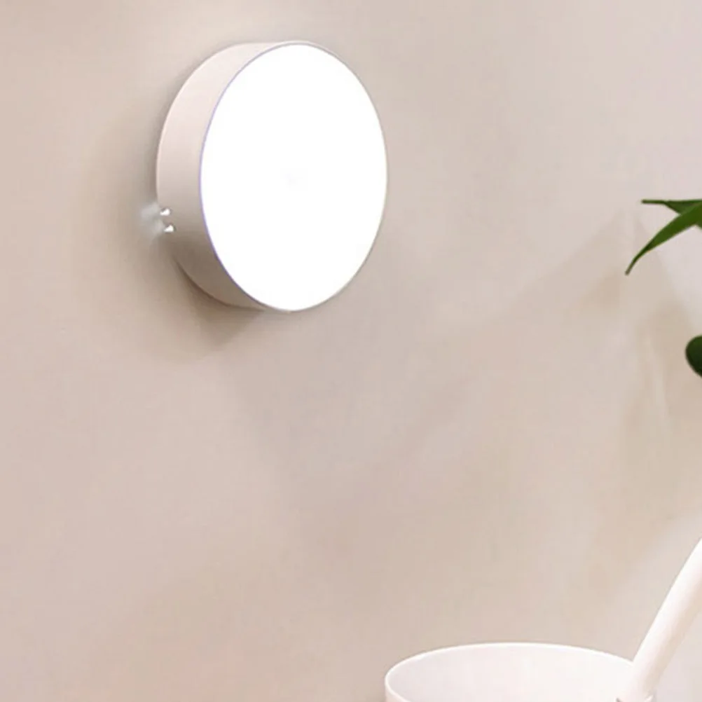 

2Pcs Human Body Induction LED Night Light Soft Warm Eye Care USB Rechargeable Night Lamp for Wardrobe Bedroom Corridor Home