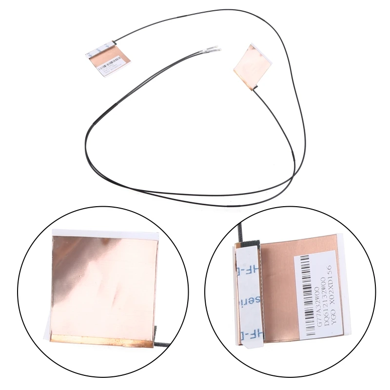 1Pair NGFF M.2 Wireless IPEX MHF4 Antenna WiFi Cable Dual Band for In-tel AX200 9260 9560 8265 8260 7265 Laptop Tablet