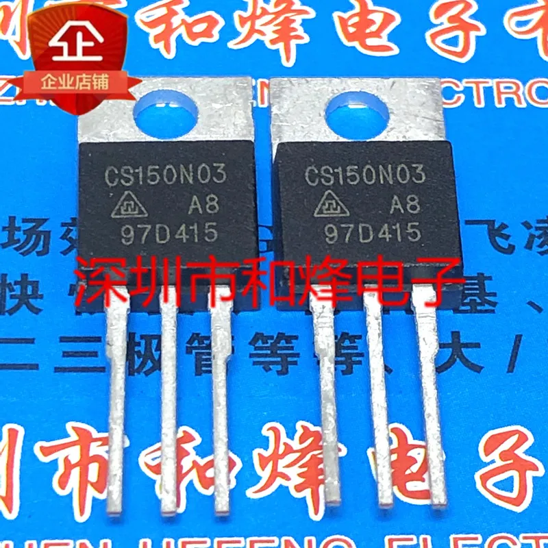 5PCS-10PCS CS150N03 TO-220 30V 150A   Transistor On stock Quality Guarantee