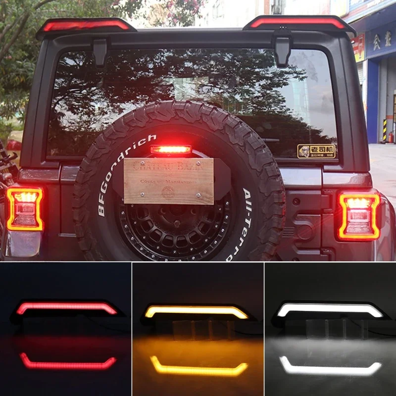 

Suitable for Jeep Wrangler Beijing BJ40 Tank 300 Flowing Water LED Tail Light Modified Top Wing Light