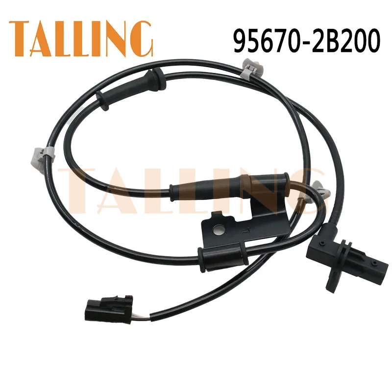 95670-2B200 Sensore di velocità della ruota ABS anteriore sinistro per Hyundai Santa Fe II 2009 2010 2011 2012 (CM) 2.0L 2.4L Nuovo 956702 B200