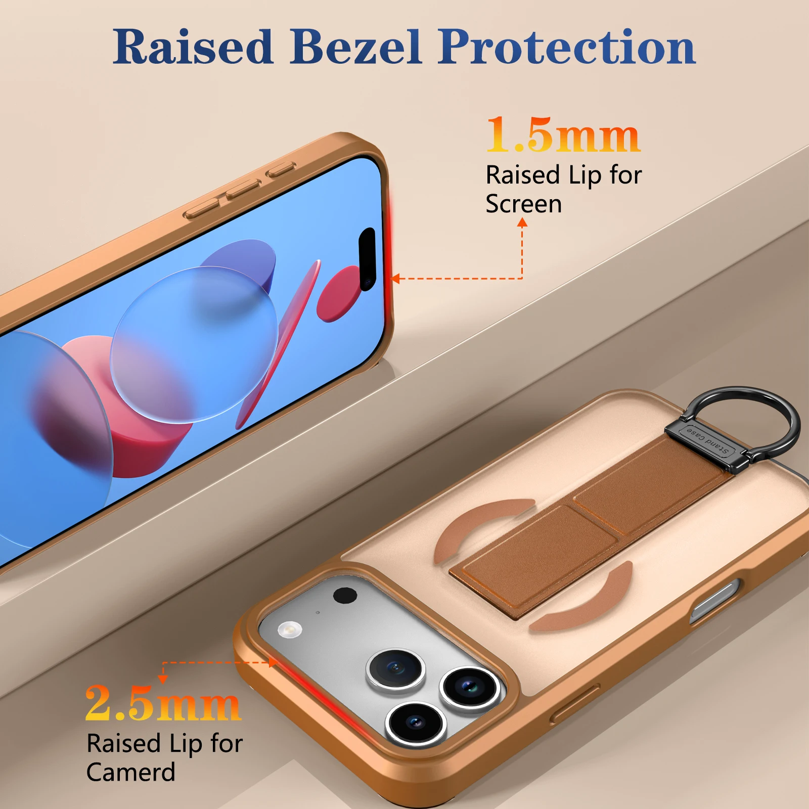 حافظة لهاتف آيفون 17 برو ماكس 16 بلس 15 14 13 بقصة ضيقة مضادة للصدمات لهاتف آيفون 17 برو ماكس 16 بلس 15 14 13 #3