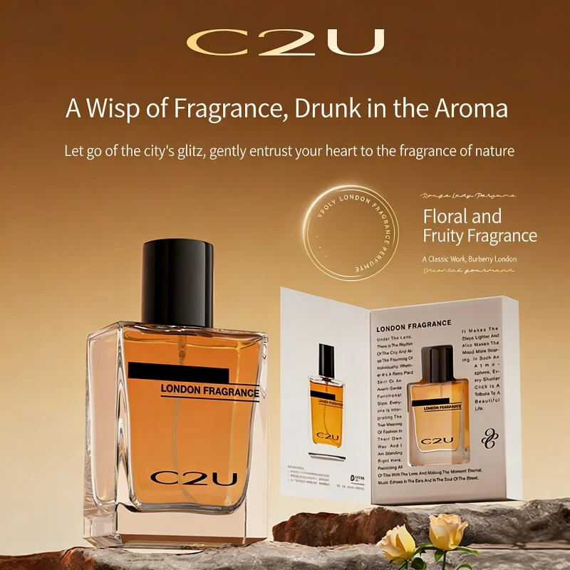 

C2U New Arrival 50ml Paul London Type Perfume. Fresh, Long-Lasting Floral Scent with Captivating Aroma.