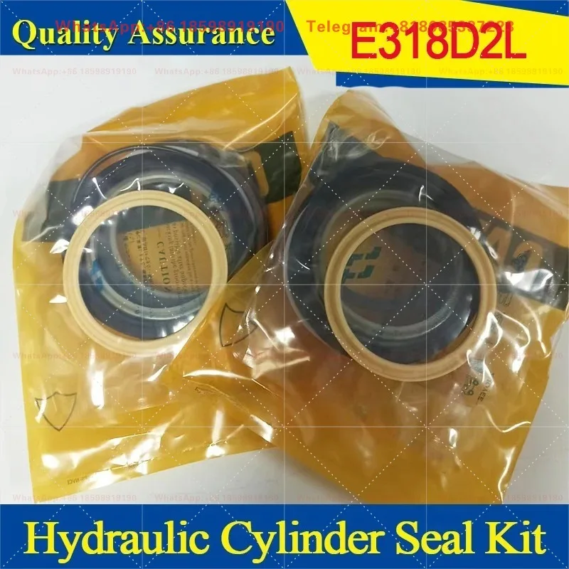 E318D2 E318D2L Hydraulic Cylinder Boom Bucket Arm Seal Kit Pump /Control Valve /Motor Seal kIt   Excavator