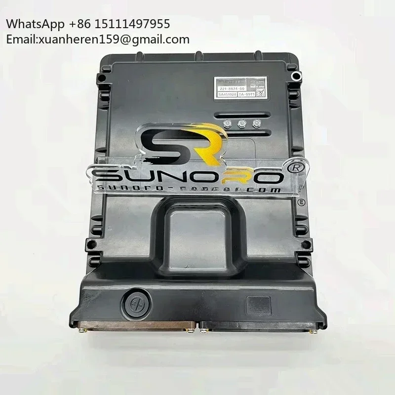 ECU 221-8874 Computer Board Excavator Spare Parts E320D ECU 366-8821 Engine Controller Unit Programming 2218874 3668821