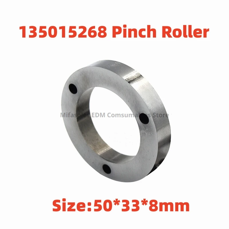 

1PCS High Quality Wire EDM Pinch Roller 135015268 50*33*8mm for Charmilles Service Wire cut EDM machines