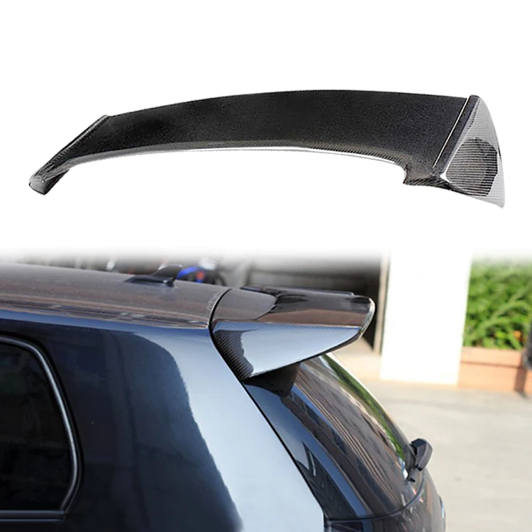 

Carbon Fiber Roof Spoiler for Volkswagen VW Golf MK6 VI 2009-2014 Carbon Fiber Top Wing Roof Spoiler