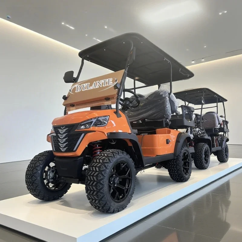 Off Road Street Legal 4 Wheel Small Gas Golf Cart Cheap 4 Seater Electric Golf Cart For Sale