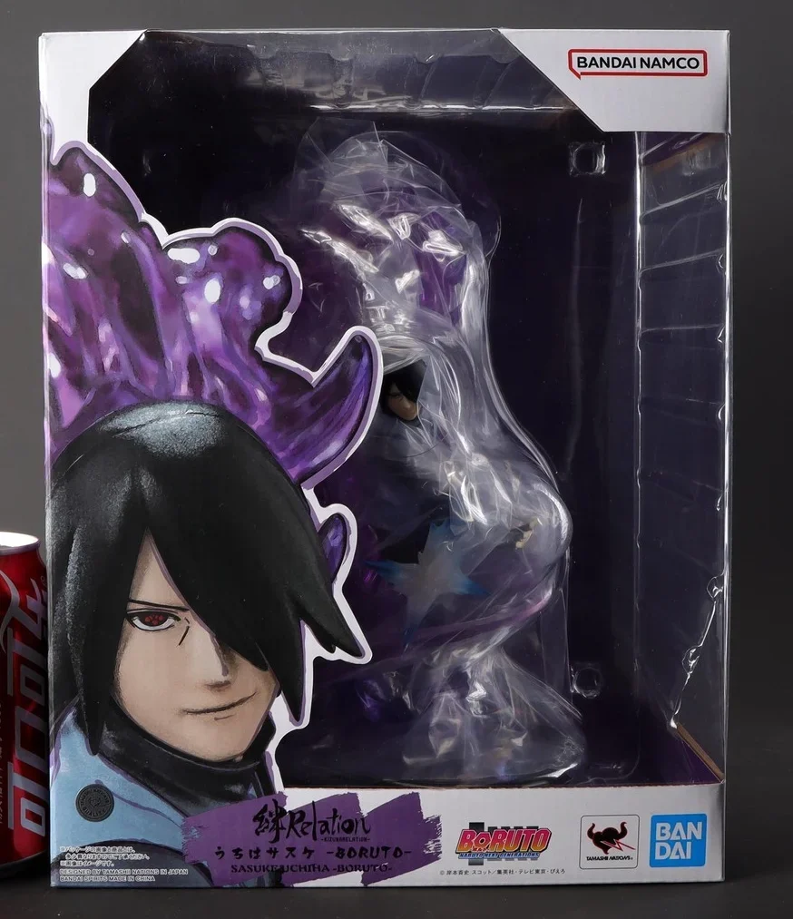 

Bandai Original Naruto Character Figuarts Zero UCHIHA SASUKE TRAMMELS TOY FOY FOTING Children's Collection Model