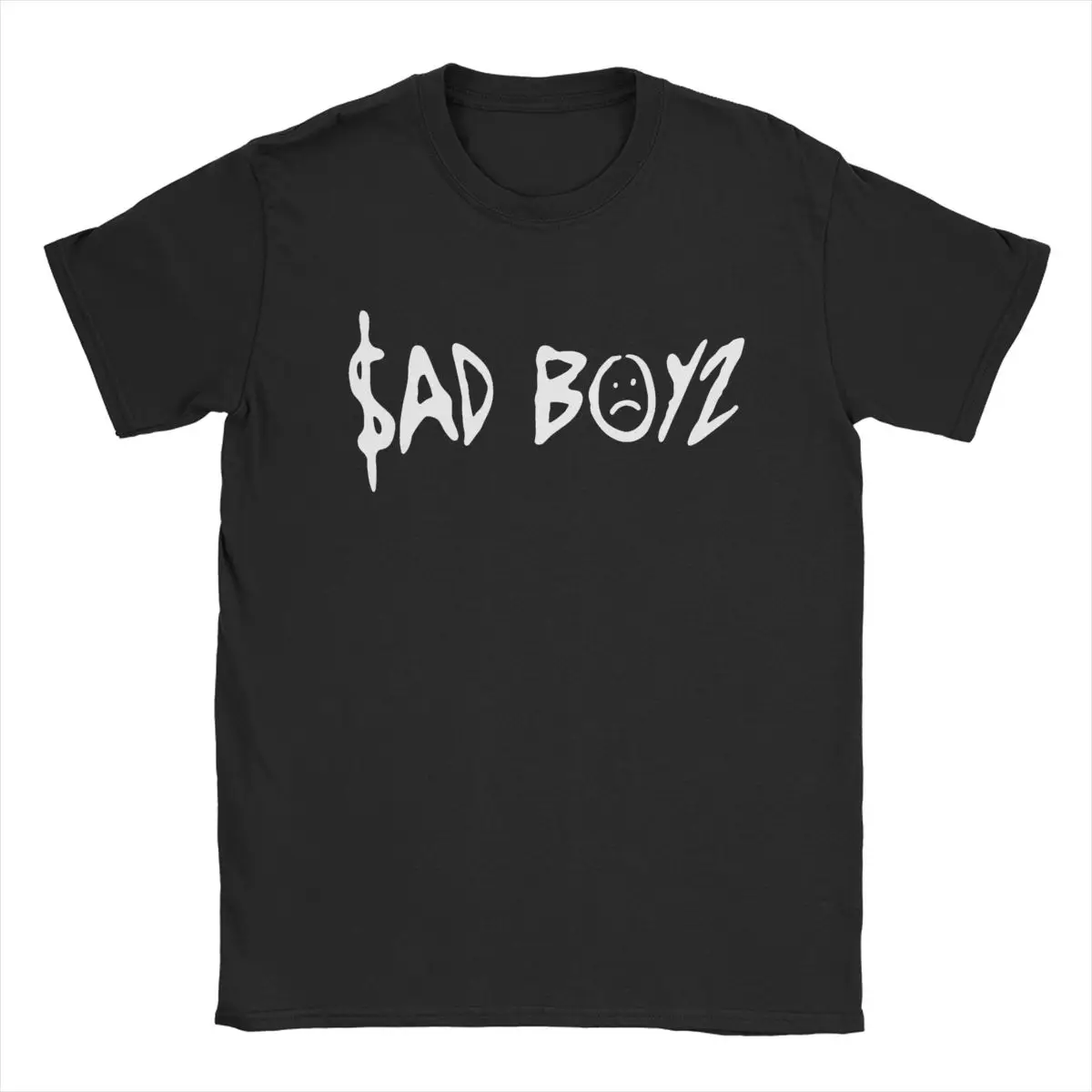 Men Rancho Humilde Sad Boyz T Shirt Pure Cotton Tops Creative Short Sleeve O Neck Tee Shirt Classic T-Shirt