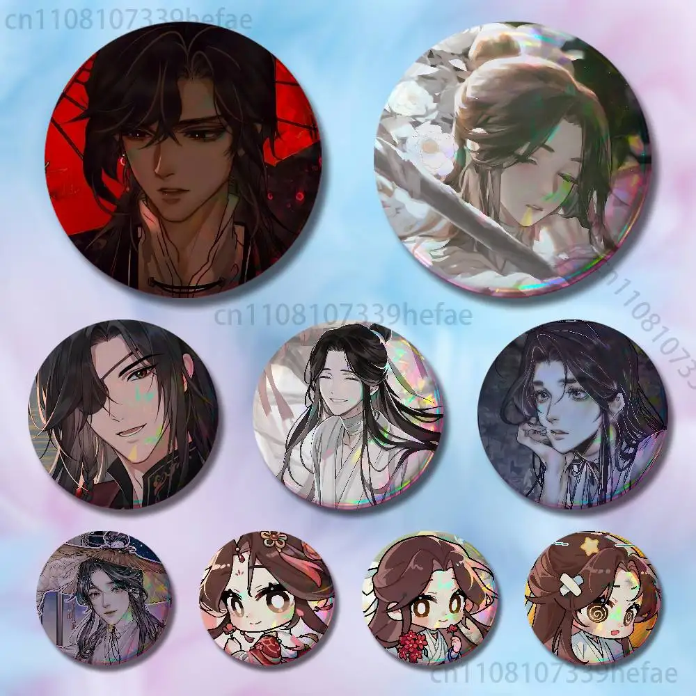 

Tian Guan Ci Fu Credit Button Lapel Anime Pin Badges Brooch Jewelry Decoration Gift 25mm 32mm 44mm 58mm 75mm