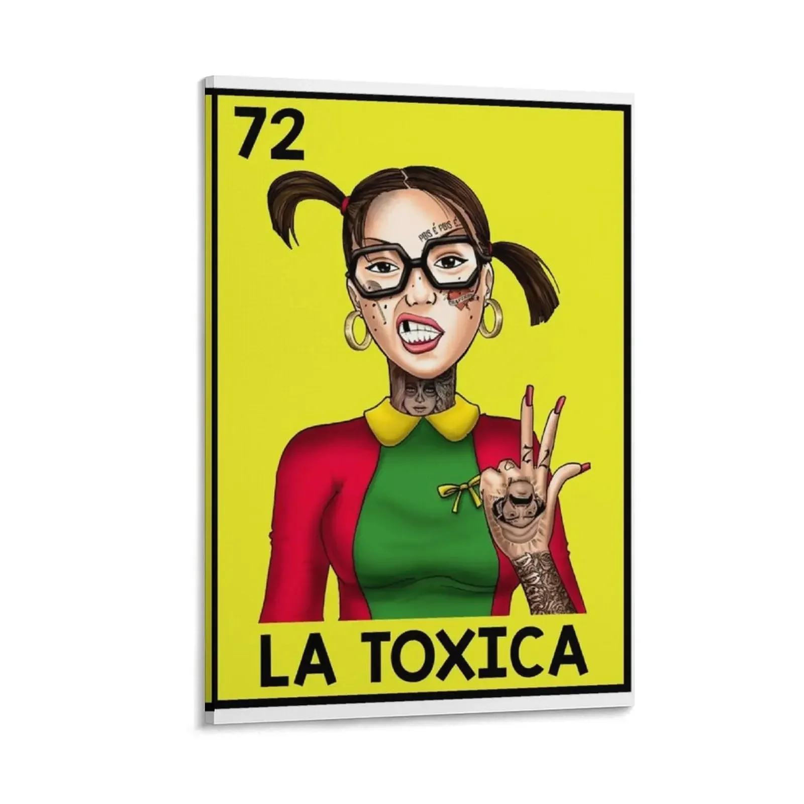 

La Toxica - El Chavo del Ocho Canvas Painting Wall decoration frame anime poster poster mural photos for living room