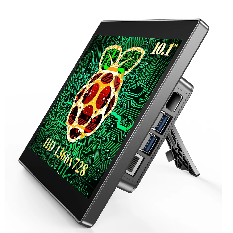 タッチスクリーンとファン付き Raspberry Pi ケース EVICIV UPi B7