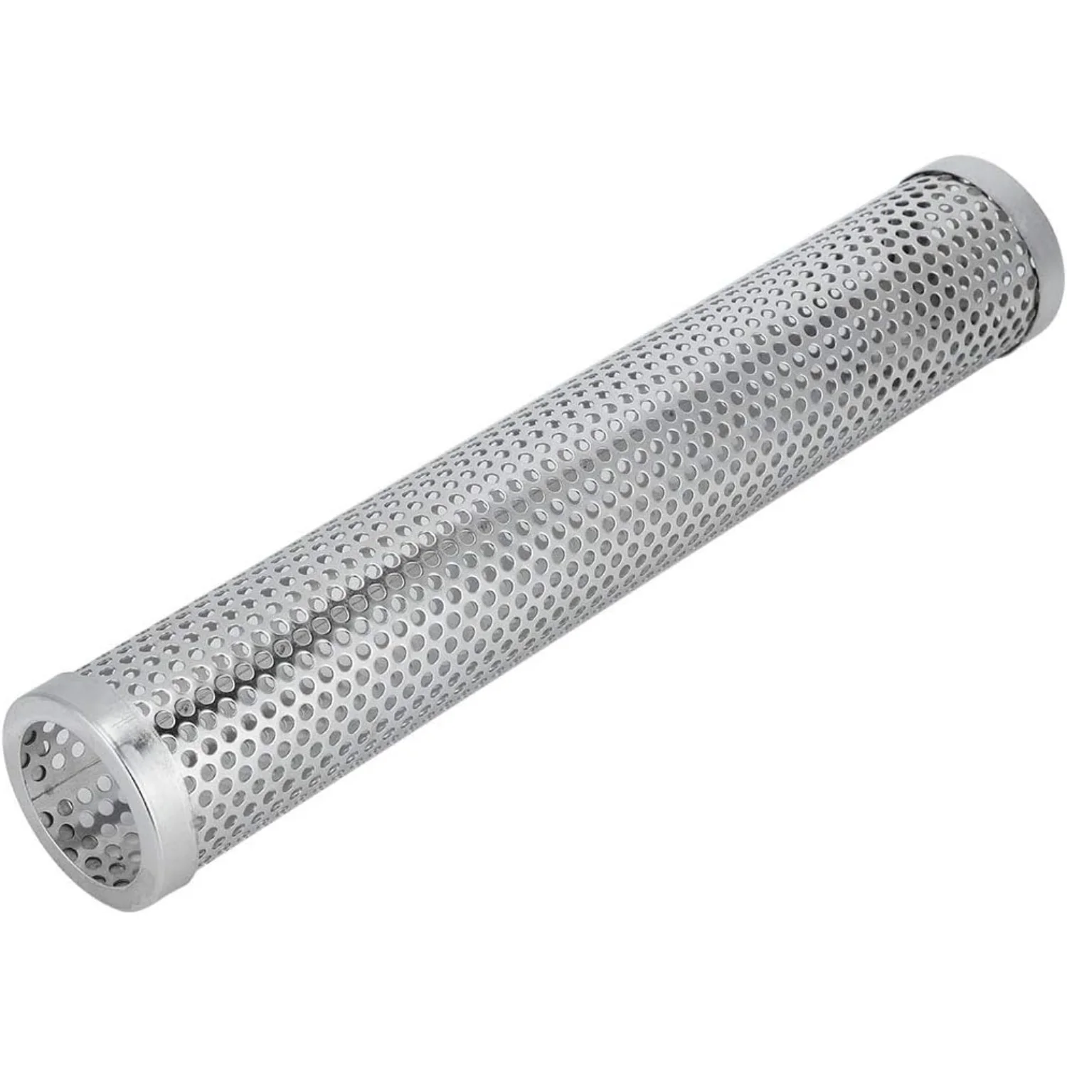 

Smoker Tube, Perforated Stainless Steel Portable Smoker Tube Made of 304 Stainless Steel Density Diffusion Holes for Gas Charco