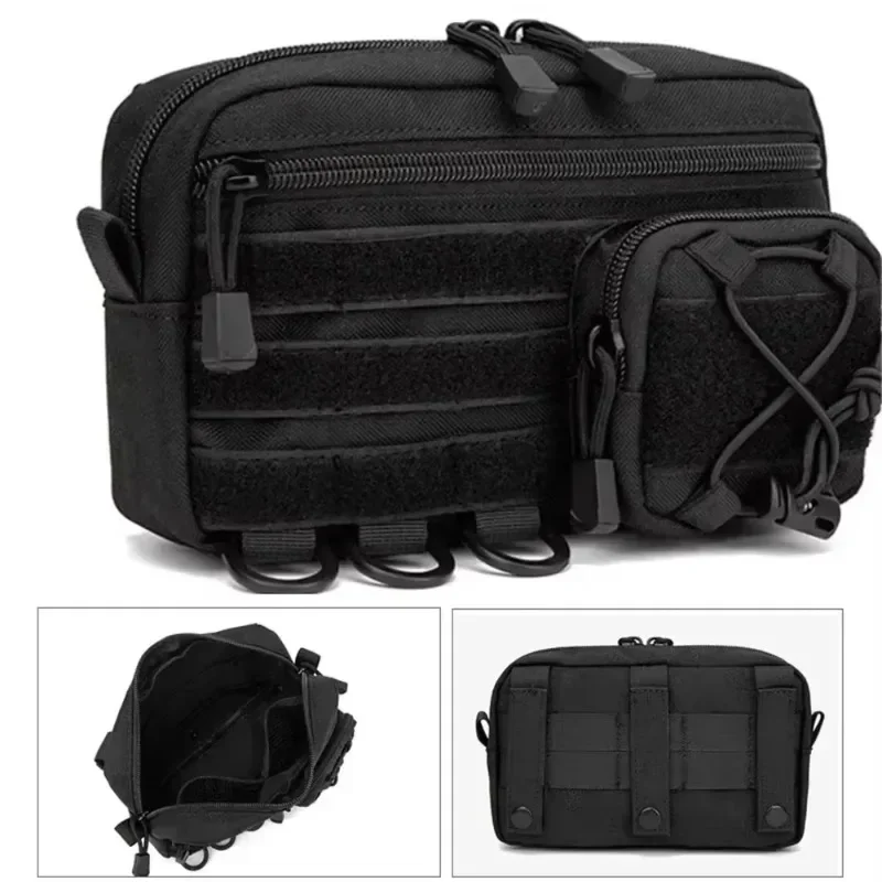 New Multiple Pockets Toolkit Utility Pouch 1000D EDC Tactical Emergency Medical Kit Tool Storage Bag For Outdoor Hunting