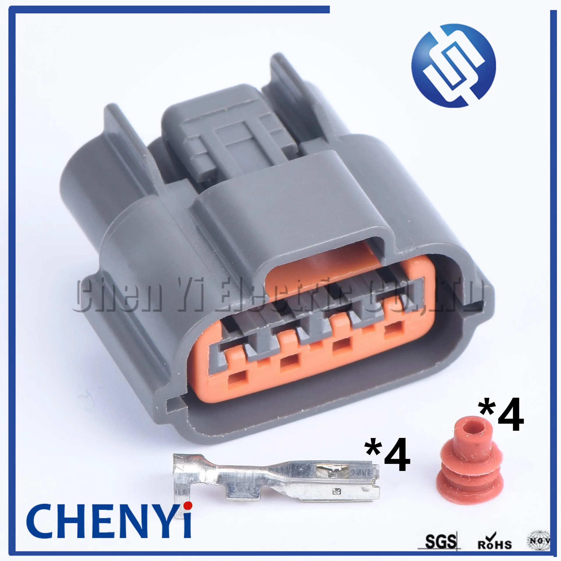 2 set 4 Pin (2.2) male or female Gasoline Pump Plug Alternator Repair Connector oxygen sensor plug For Nissan 6098-0144