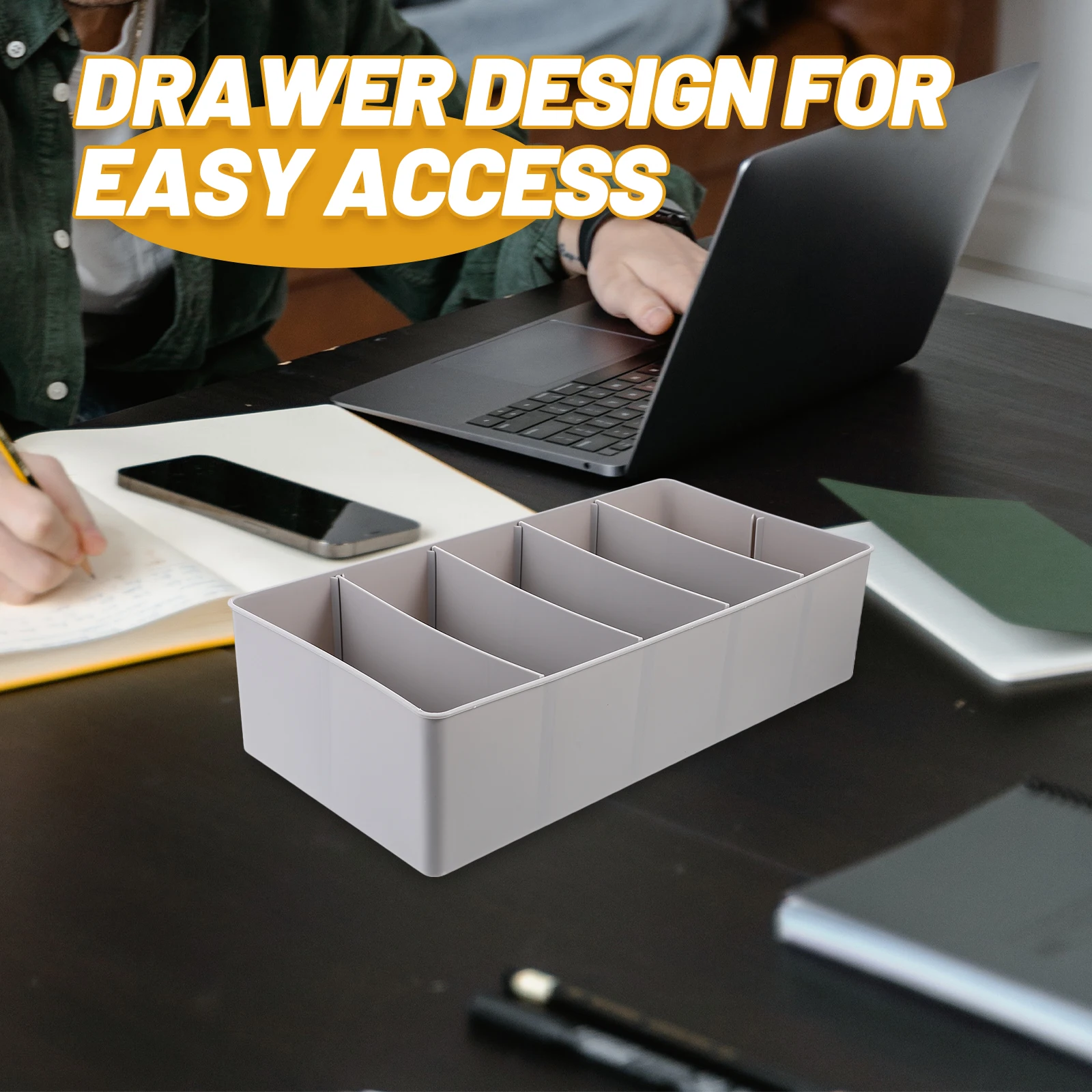 

Desktop Coin Cash Holder for Bills Coins PP Material Storage Storage Box Organizer File Portable Currency Till Folder