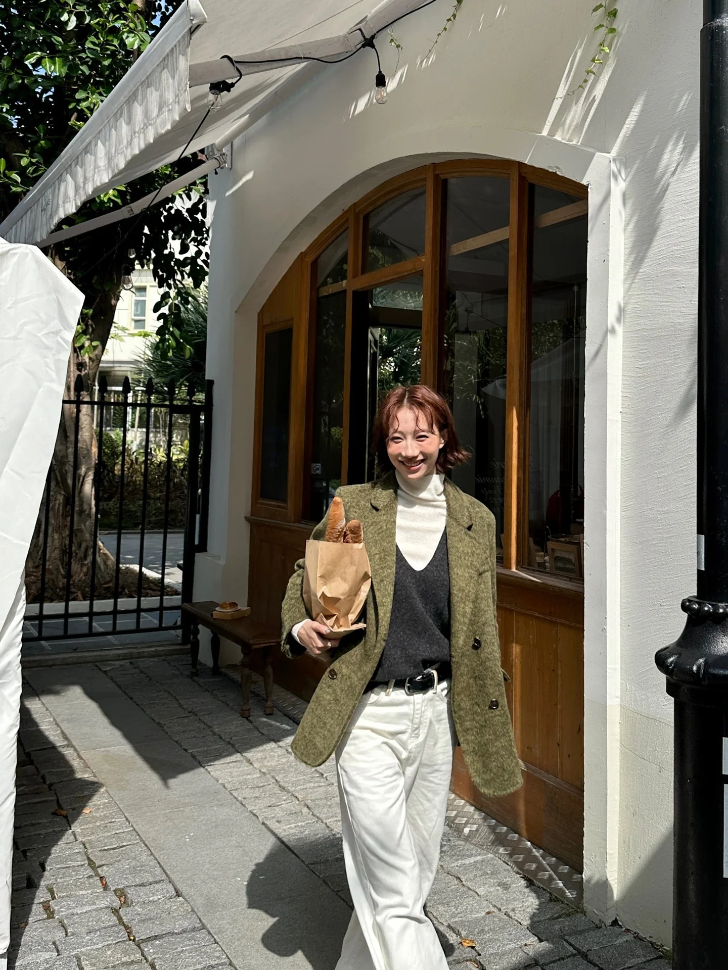 

Double-Faced Woolen Suit Jaet Women's Autumn Winter Vintage een oulder-Length Coat Straight-Body Sle Online Exclusive