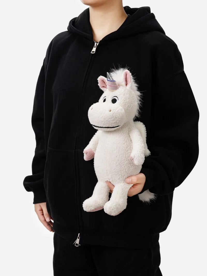 

Мягкая плюшевая игрушка-единорог, кукла-комфортер, талисман 2026 года Лошади, успокаивающий компаньон для сна, подарок для детей и семьи