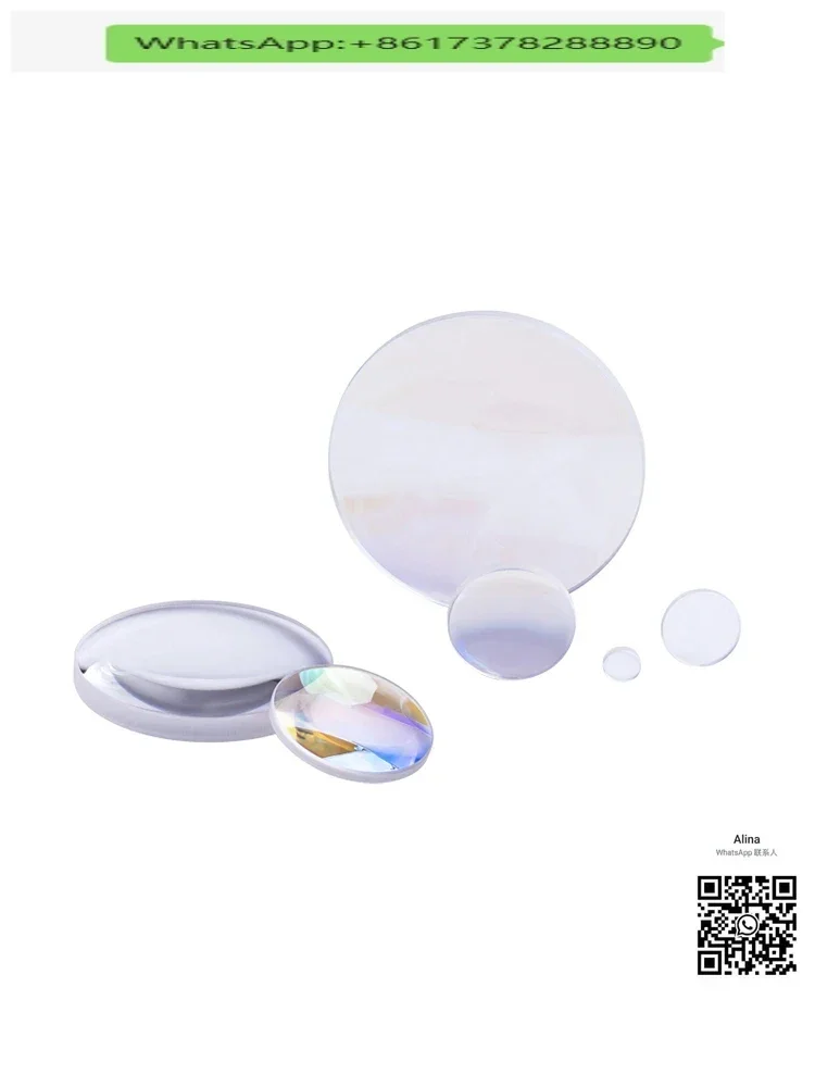 

Двухвыпуклая линза GLH12K9 без покрытия, оптический экспериментальный расширитель фокусирующего луча