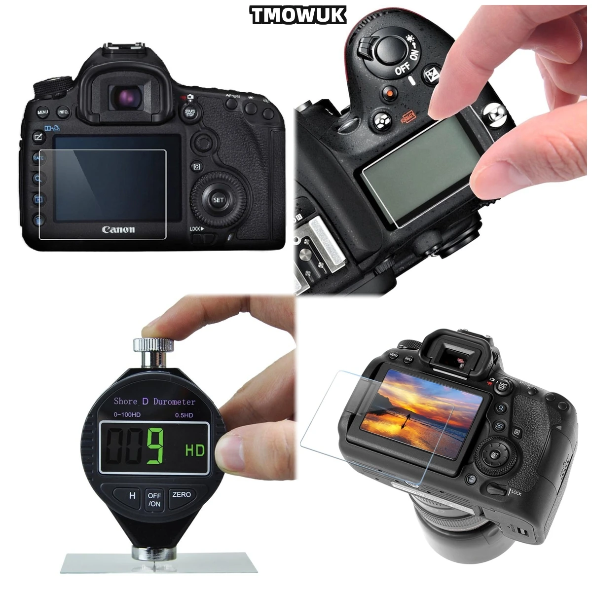 

For Nikon D7500 Anti-Glare Matte Screen - 9H Tempered Glass Protector With Privacy View And Anti-Bacterial Coating