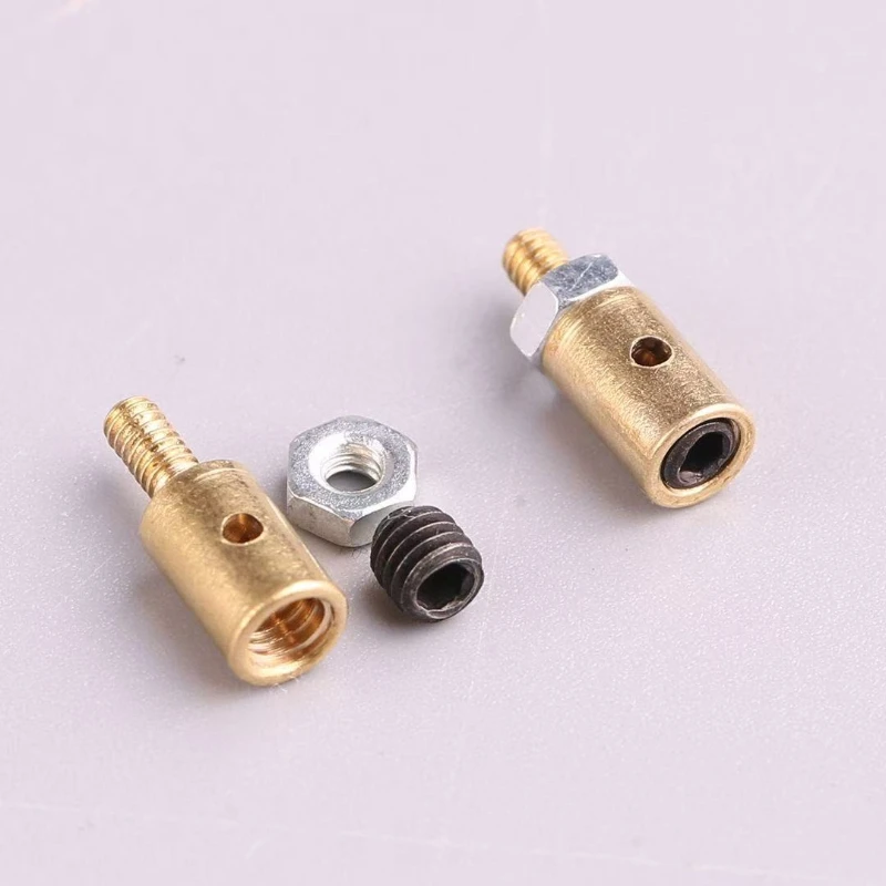 고정익 항공기 금속 조절기 모델 항공기 빠른 조절기 완전 조절식 러더 러더 각도 연결봉 부품 2.1MM