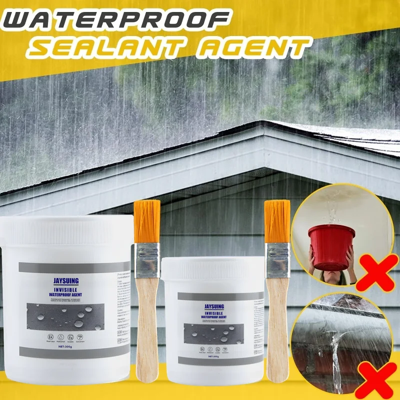 Leak-Proof Waterproof Coating Sealant Agent Transparent Sealing Sealant Strong Insulating Repair Glue For Bathroom Toilet Floors