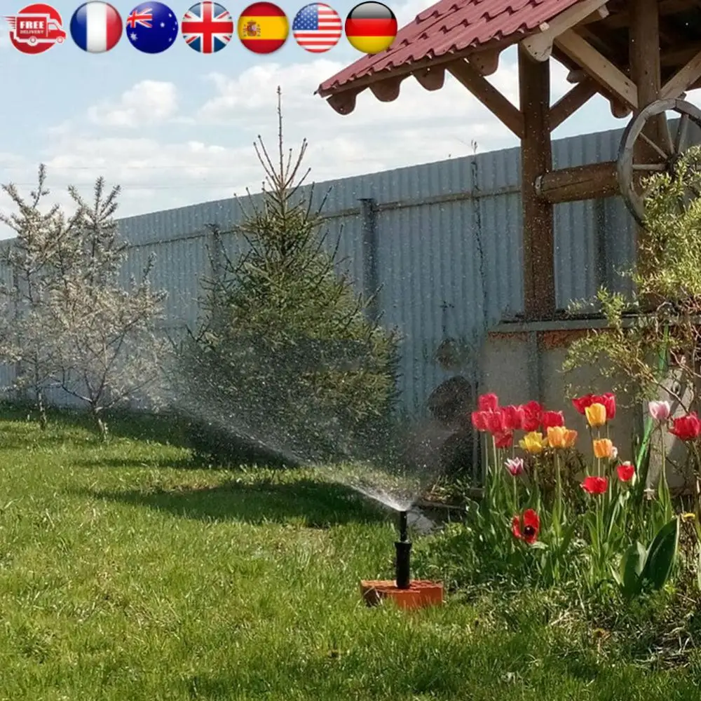 

Автоматический подъемный разбрызгиватель, выдвижной разбрызгиватель 1/2 дюйма, антикоррозийный разбрызгиватель для сада, двора, газона