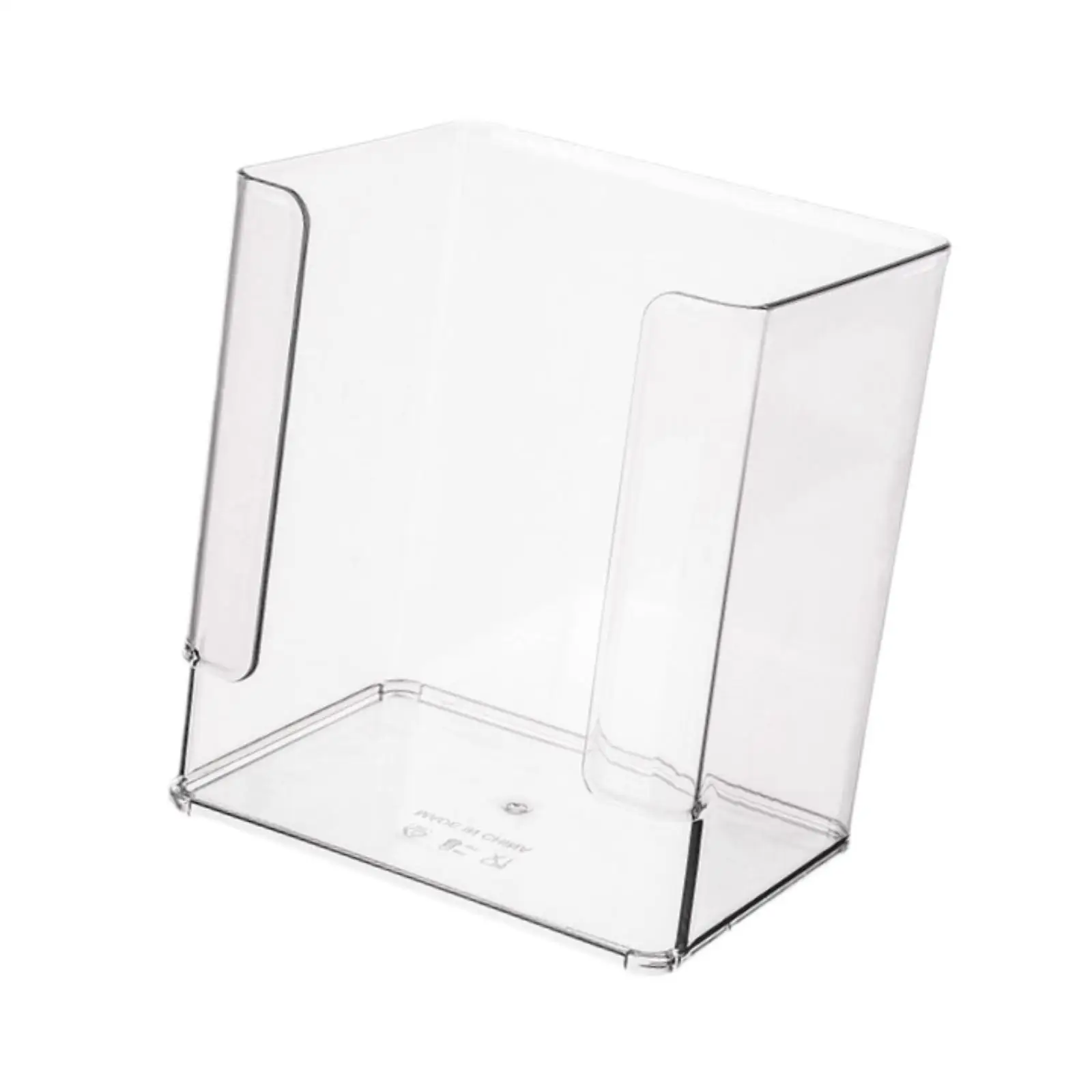 

Desk Book Organizer Clear,Magazine File Holder Bin Desktop Stationery Non Slip Storage Box Display Case for Document, Office