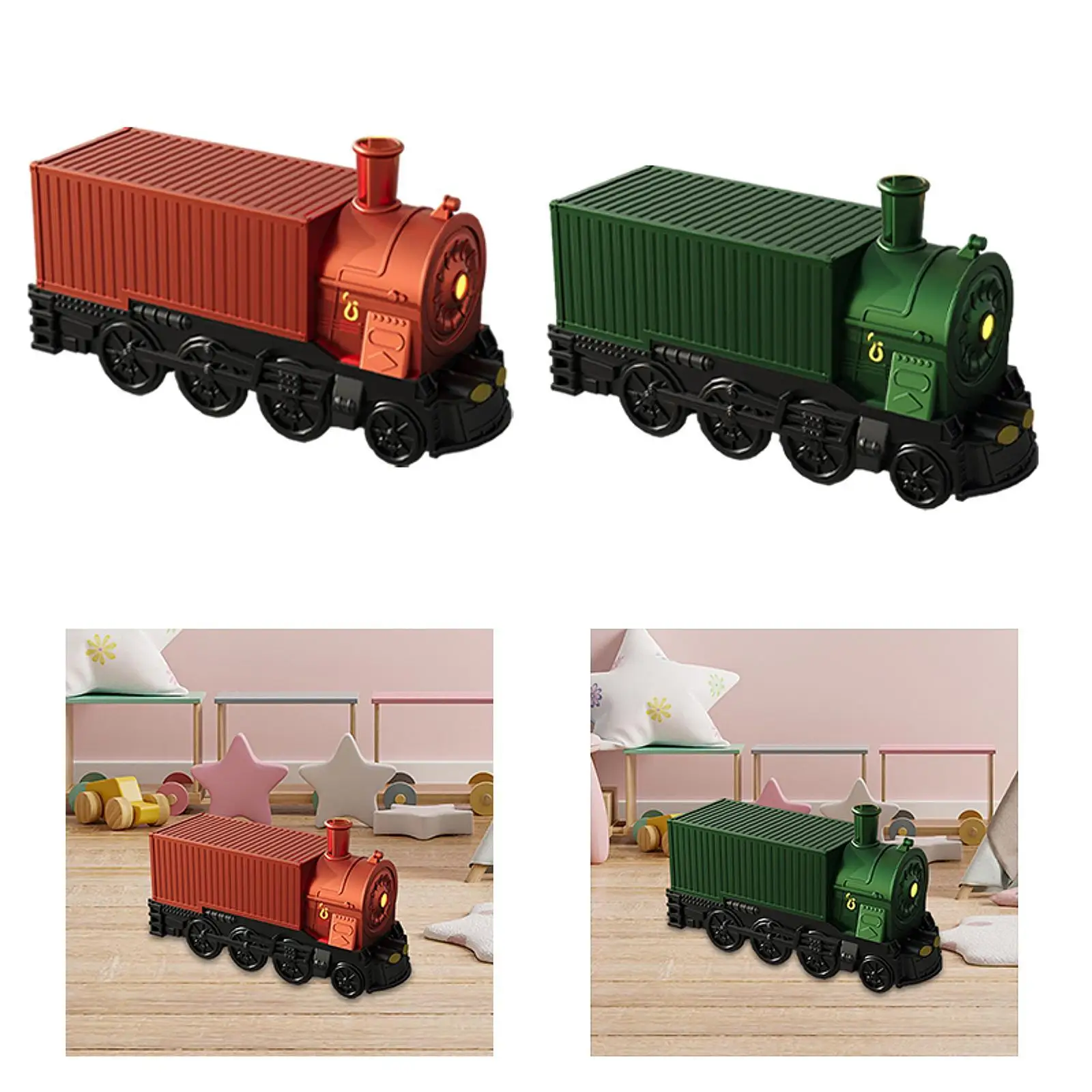 Train Essential Oil Diffusers Mist Humidifier Multipurpose Quiet Home Fragrance for Toilet SPA Working Sporting Reading Sleeping