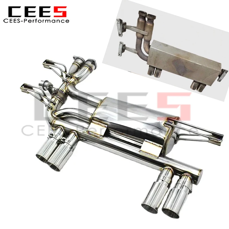 

cees Axle Exhaus for BMW M3 E46 2004-2006 Stainless Steel304 Car Exhaust Valve Control Exhaust System