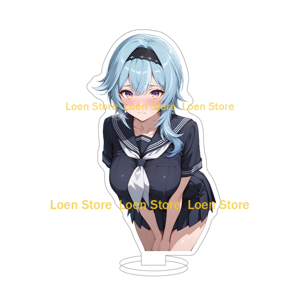 شخصية أنيمي تلميذة موحدة مثير الملابس الداخلية بيكيني لطيف Kawaii فتاة كبيرة الحمار كبير الثدي الاكريليك حامل مكتب هدية مزخرفة #4