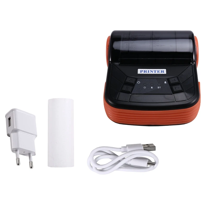 MAKE Portable-High-Speed-Bluetooth-Printer-Mini-Thermal-Inkless-Printer-Long-Battery-Life-For-Android,-IOS,-Windows-EU-Plug