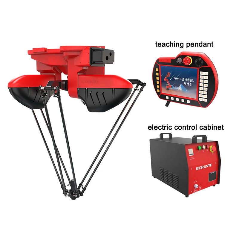 Hoge kwaliteit 2D 3D Vision Robot Arm Spider Hand Sorteerrobot