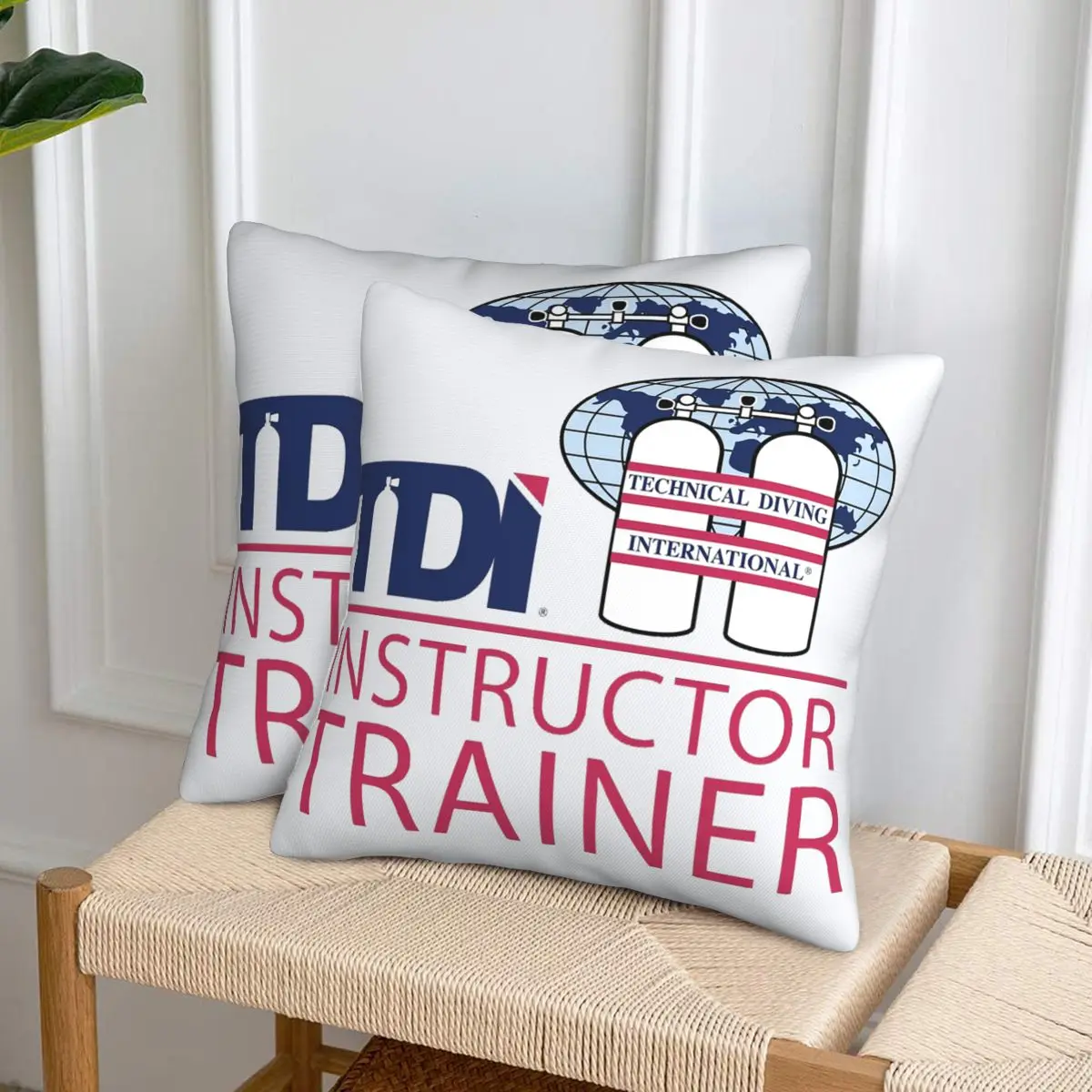 

Международная наволочка для подводного плавания, 2 шт., квадратная наволочка, наволочка на молнии, декоративная удобная подушка для дома, спальни