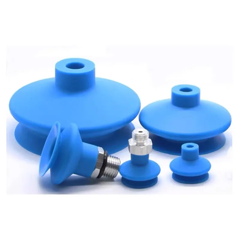 Pneumatic Vacuum Sucker FGA11 Double-layer Round Nozzle Organ Mouth Silicone Suction Cup Robot Automatic Manipulator Accessories